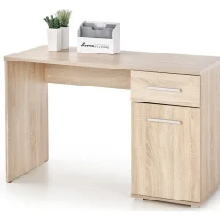 Abdel skrivbord 120x55 cm - Sonoma ek + Textilrengöring för möbler