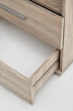 Abdel vitrinskåp - Sonoma ek