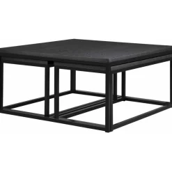 Acero soffbord 94x47 - Svartbrun askfaner