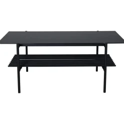 Adel soffbord 120 cm - Svart marmor