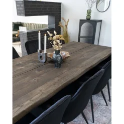 Adelaide vitrinskåp 110x50 cm - Svart