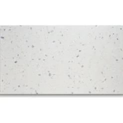Air stenskiva terrazzo 110x60 cm Bianco
