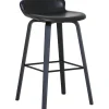 Aki barstol - Svart PU