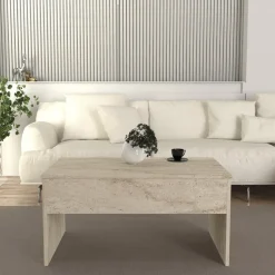 Akilli soffbord - Travertin