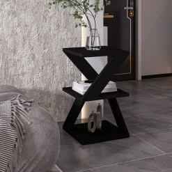 Albeni sidobord - Svart