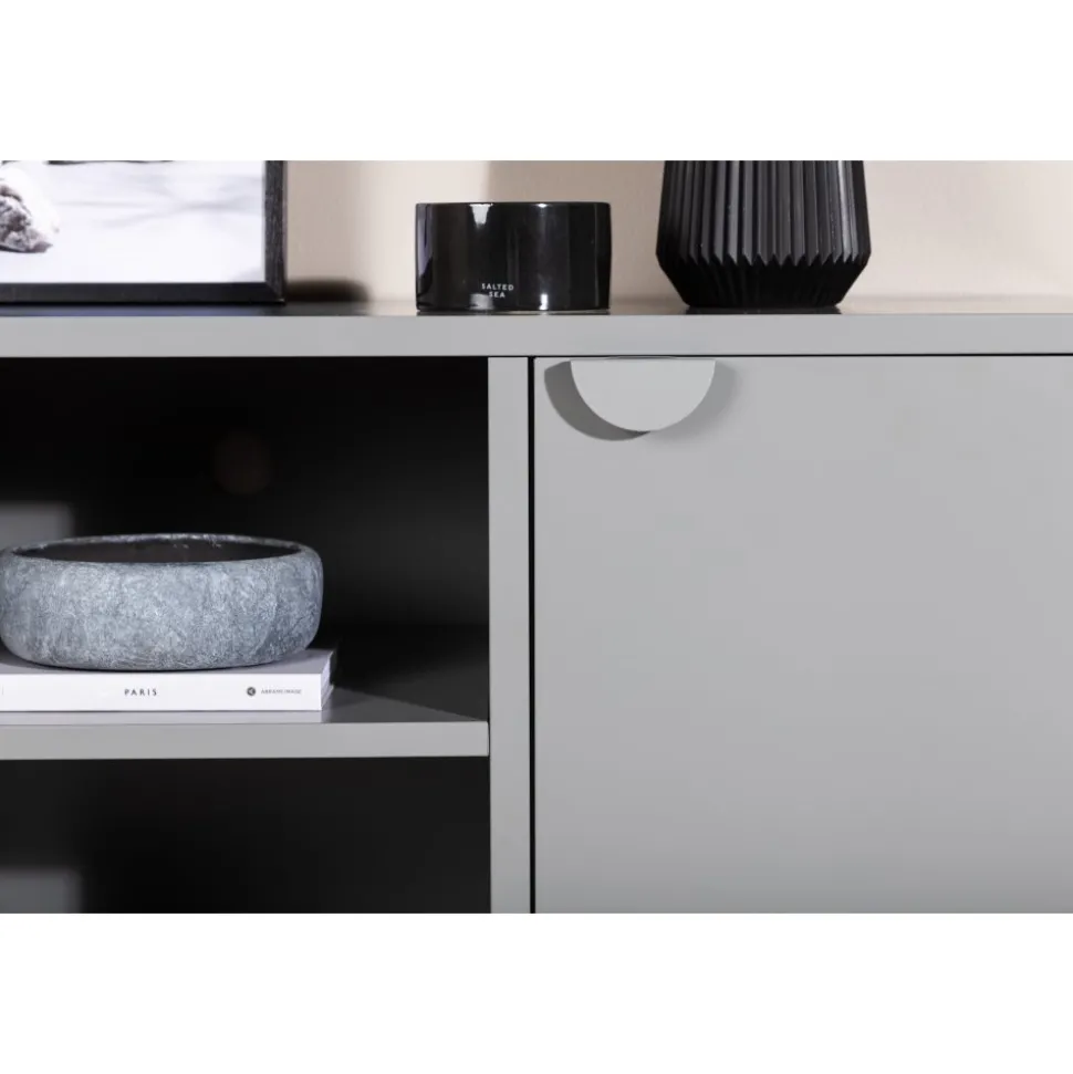 Alexander TV-bänk - Ljusgrå