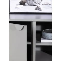 Alexander TV-bänk - Ljusgrå