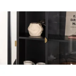 Alexander vitrinskåp - Svart