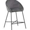 Alice barstol - Mörkgrå