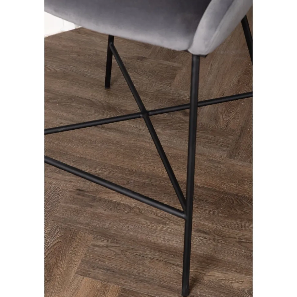 Alice barstol - Mörkgrå