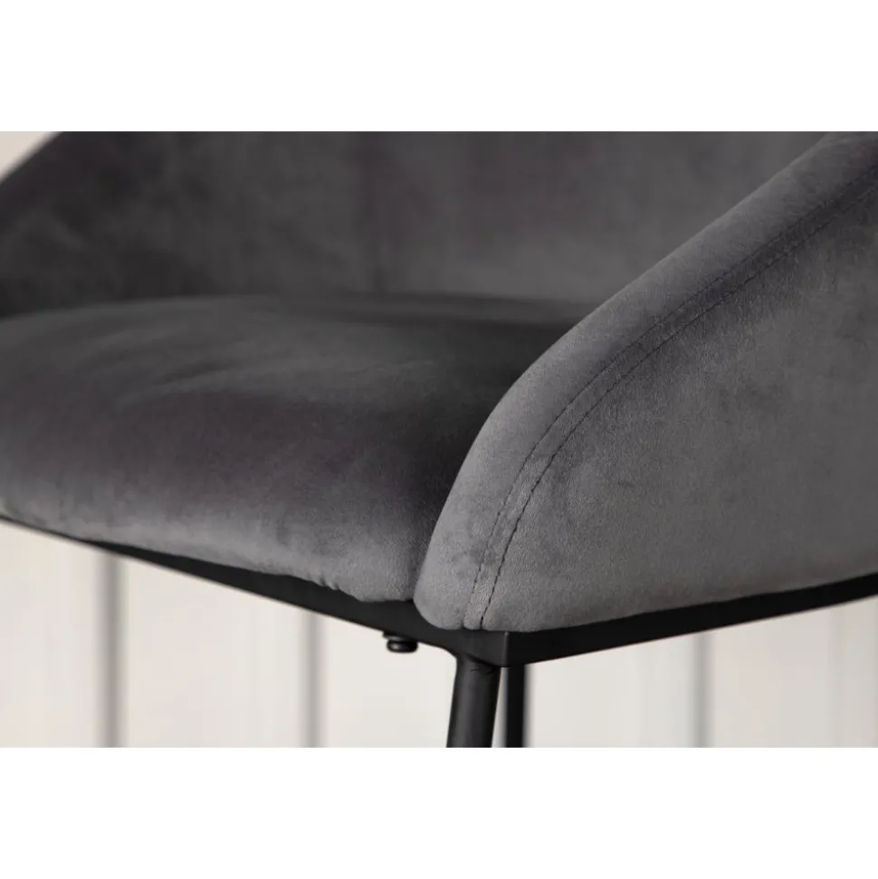 Alice barstol - Mörkgrå