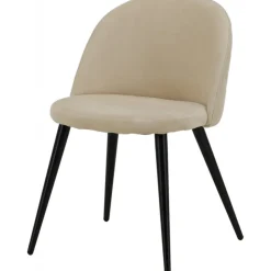 Alice matstol - Beige sammet