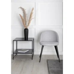 Alice matstol - Ljusgrå tyg