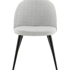 Alice matstol - Ljusgrå tyg