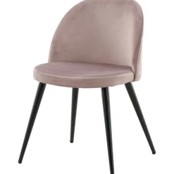 Alice matstol - Rosa/svart