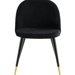 Alice matstol - Svart/mässing