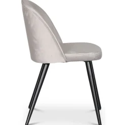 Alice stol - Beigegrå Sammet