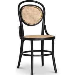 Alicia stol böjträ - Svart/rotting + Fläckborttagare för möbler