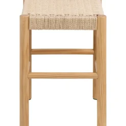 Alvin sittpall - Offwhite/furu