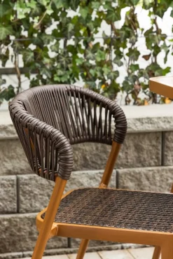 Amadora cafégrupp - Brun + Textilskydd för utemöbler