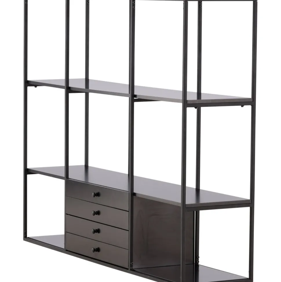 Amarillo bokhylla - Svart