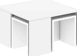 Annabelle soffbord-set - Vit