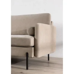 Antibes 2-sits soffa - Beige/Svart