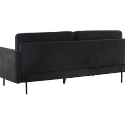 Antibes 2-sits soffa - Svart/Mörkgrå