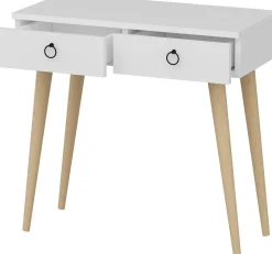 Arden avlastningsbord 72/100 x 35 cm - Vit