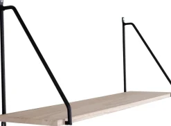 Arnhem Vägghylla - Svart/trä