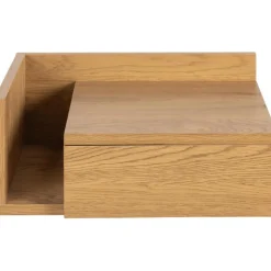 Ashlan vägghängt sängbord 40 x 32 cm - natur