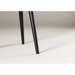 Askim sidobord Ø48 cm - Svart