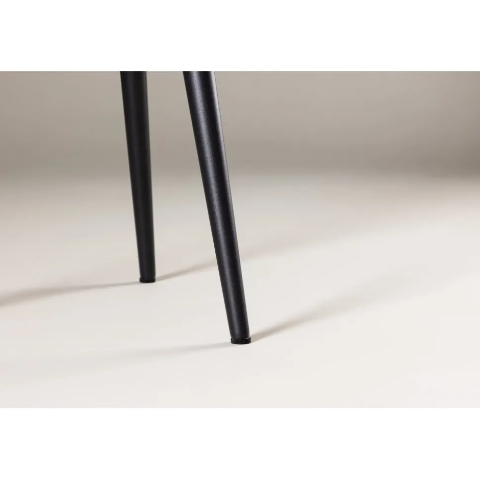 Askim sidobord Ø48 cm - Svart