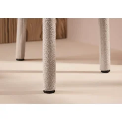 Astoria matstol - Beige bouclé