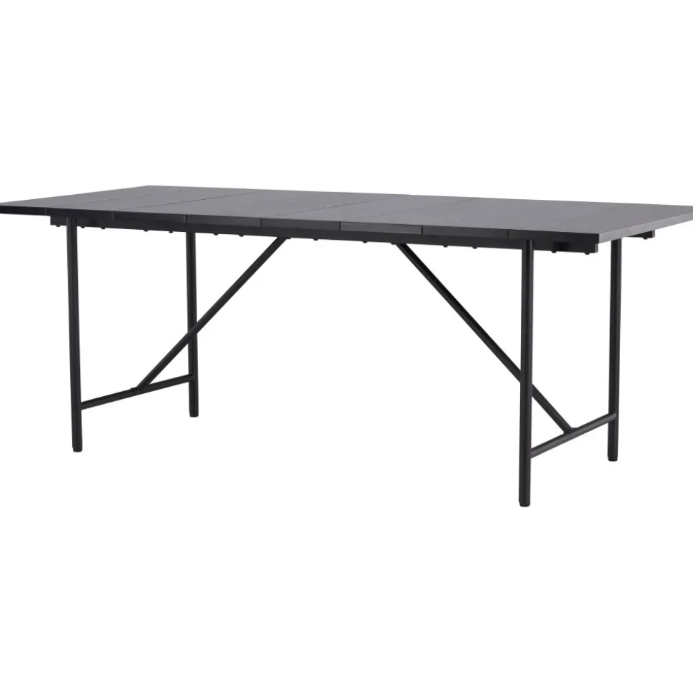 Astrid matbord 200 x 75 cm - Svart