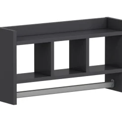 Asya vägghylla Antracit