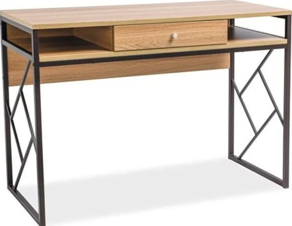 Avianna skrivbord 110 cm - Ek utseende