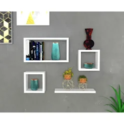 Babi vägghylla - Vit