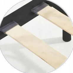 Bahia svart sängram 90x200 cm