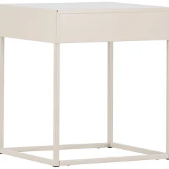 Bakal sängbord 43 x 50 cm - Beige