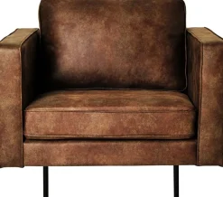 Balbus fåtölj - Mörkbrun