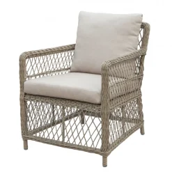 Balkongset 2 st fåtöljer med sidobord + Rengöringsmedel för utemöbler