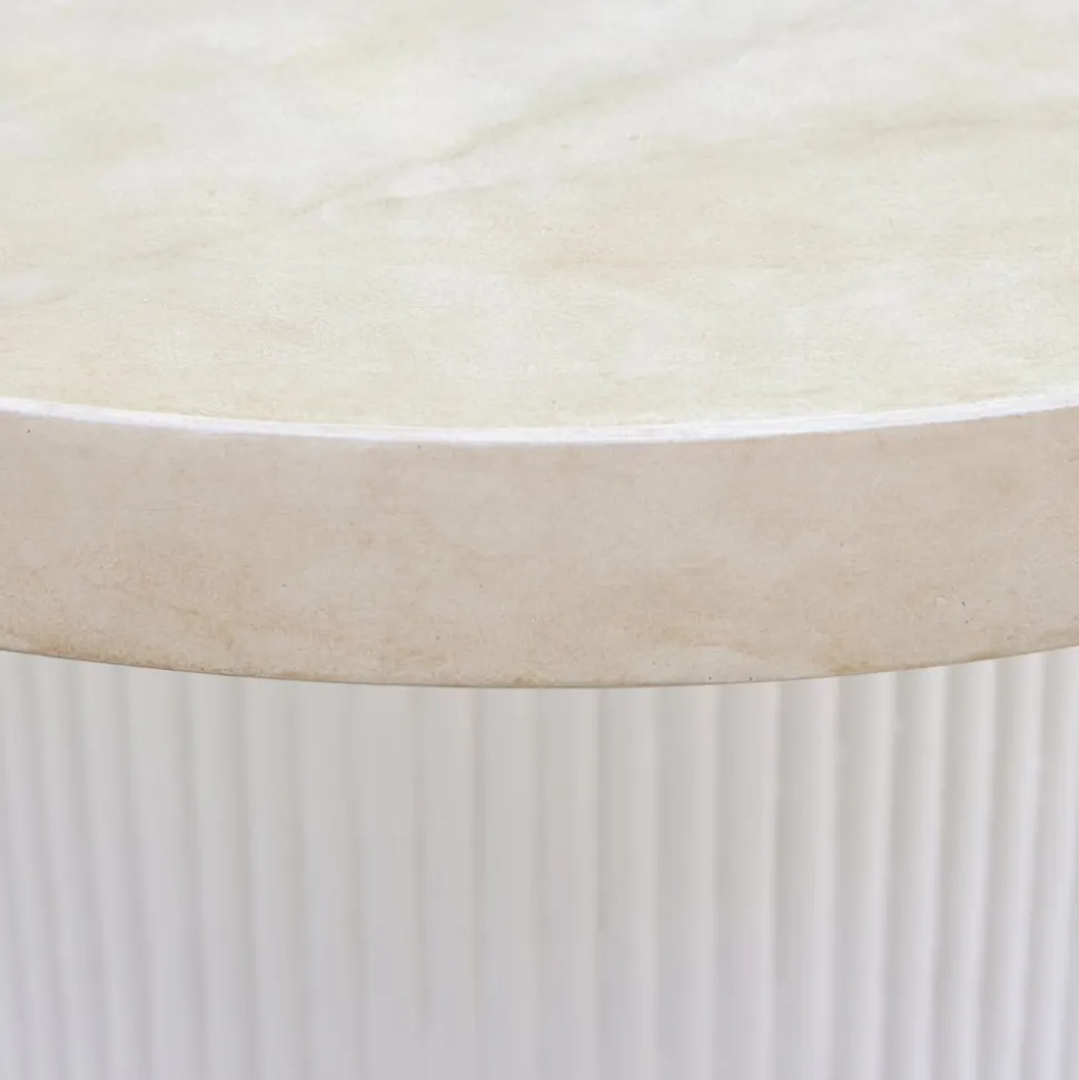 Balkongset: 2 stolar och soffbord Ø80 cm