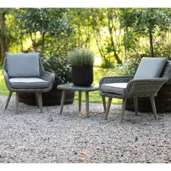 Balkongset i rotting + Textilskydd för utemöbler