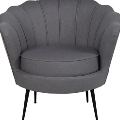 Ballini fåtölj - Grå tyg + Fläckborttagare för möbler