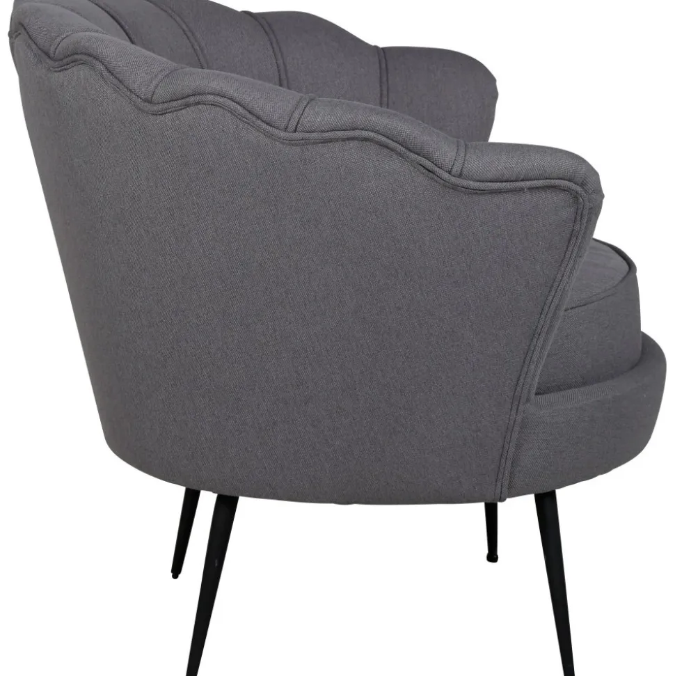 Ballini fåtölj - Grå tyg + Fläckborttagare för möbler