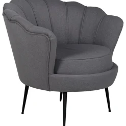 Ballini fåtölj - Grå tyg + Fläckborttagare för möbler