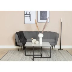 Ballini 3-sits soffa - Grå + Textilrengöring för möbler