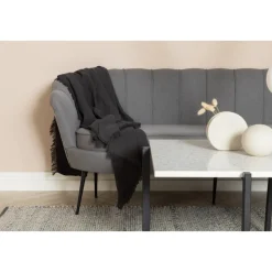 Ballini 3-sits soffa - Grå + Textilrengöring för möbler