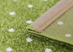 Barnmatta Holly - Kitty grön - 120x170 cm